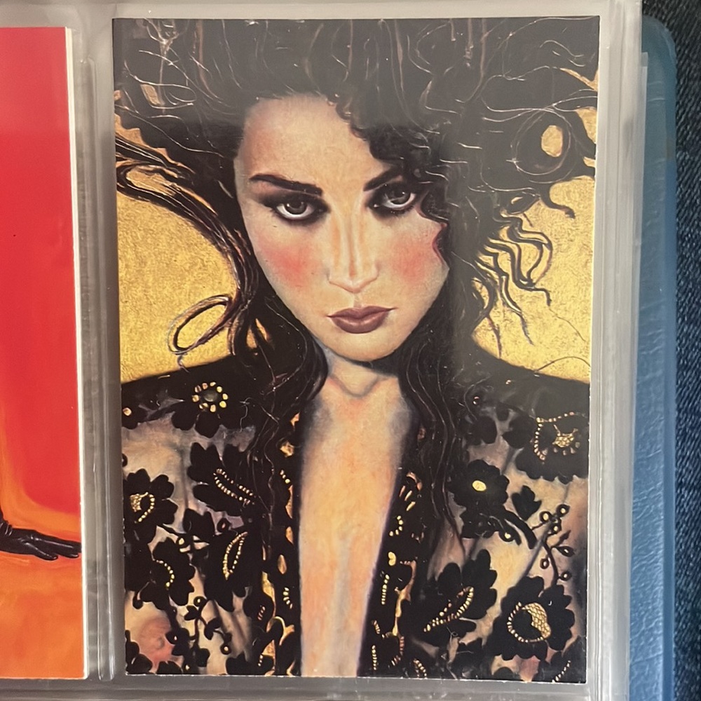 ❤️OLIVIA Mature  Collector Cards By COMIC Images 1992